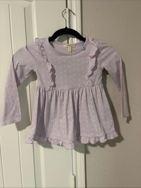 Matilda Jane Lavender Ruffle Long-Sleeve Tunic